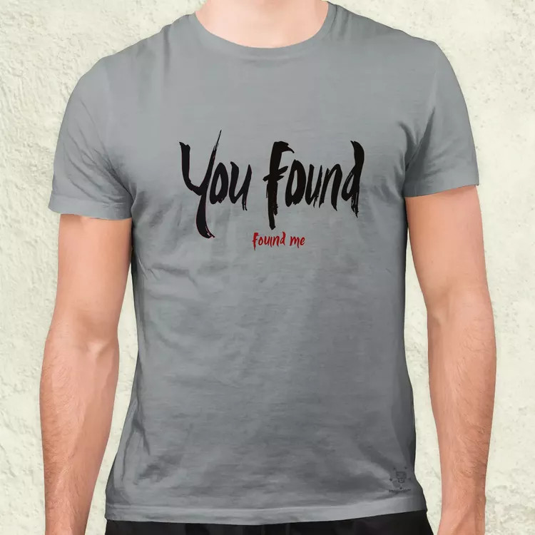 U found me v6 férfi póló