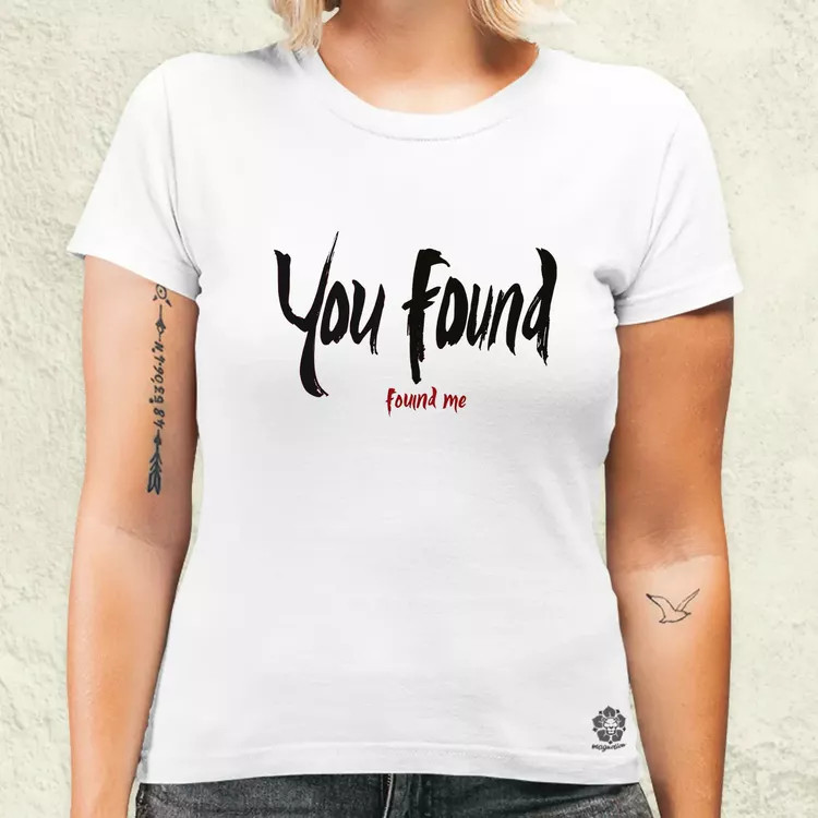 U found me v6 női póló