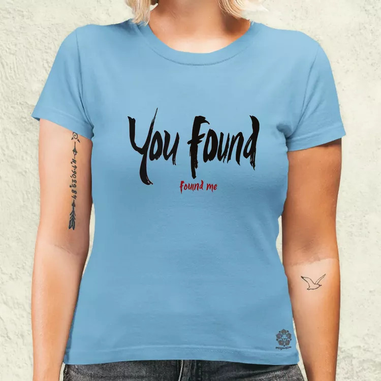 U found me v6 női póló