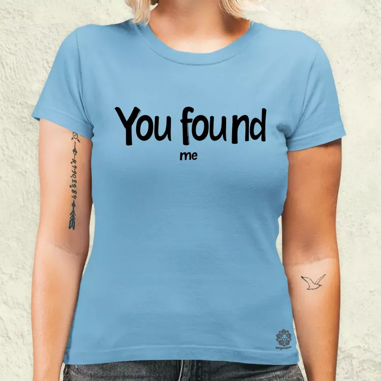 U found me v7 női póló