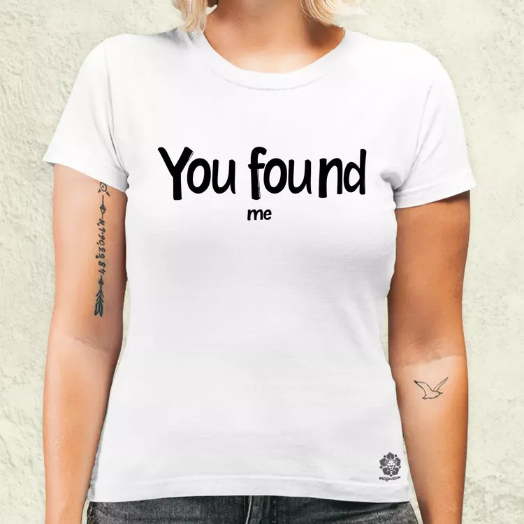 U found me v7 női póló