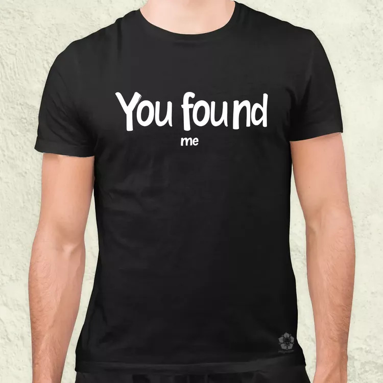 U found me v8 férfi póló