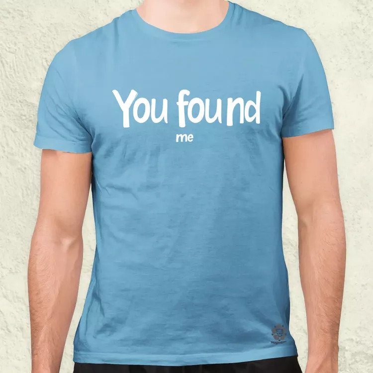 U found me v8 férfi póló