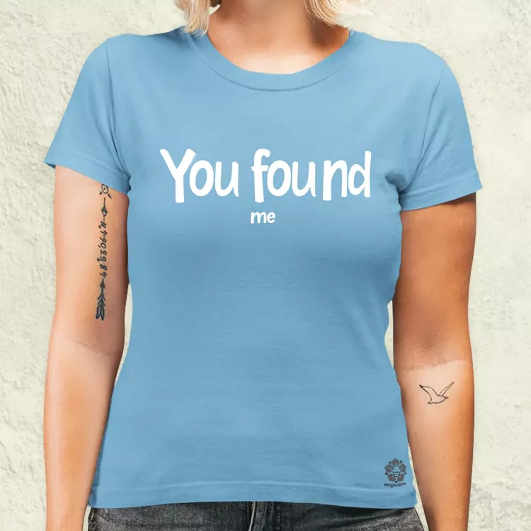 U found me v8 női póló