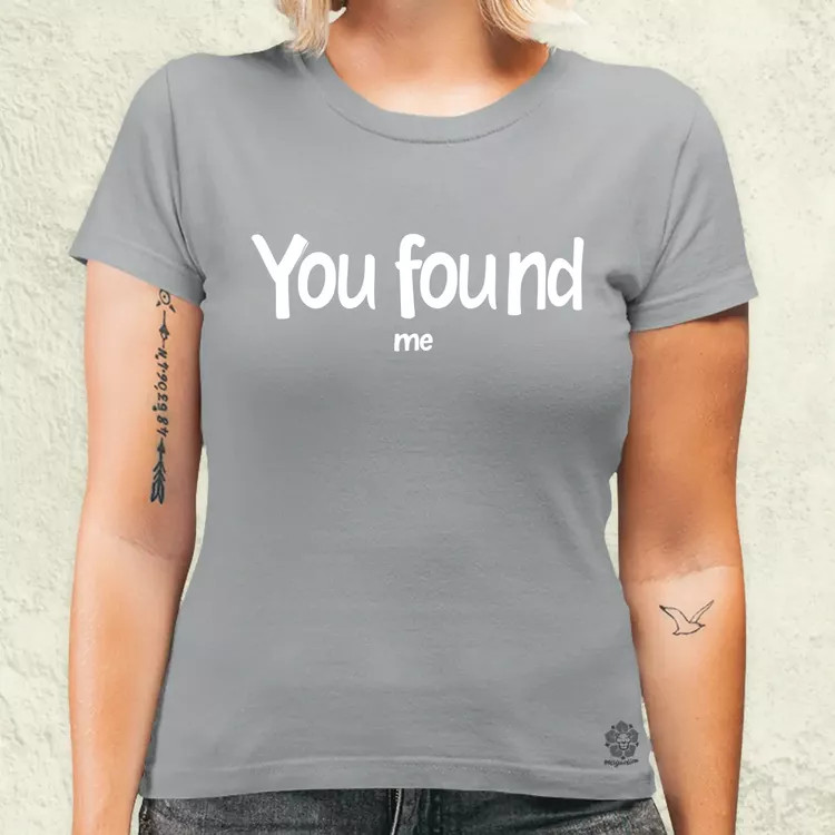 U found me v8 női póló