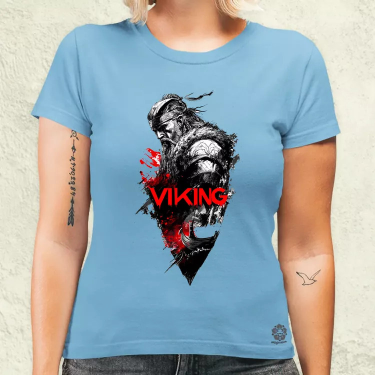 Viking plakát v2 női póló