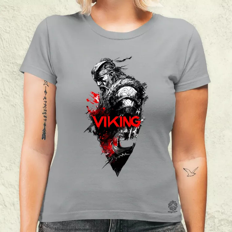 Viking plakát v2 női póló