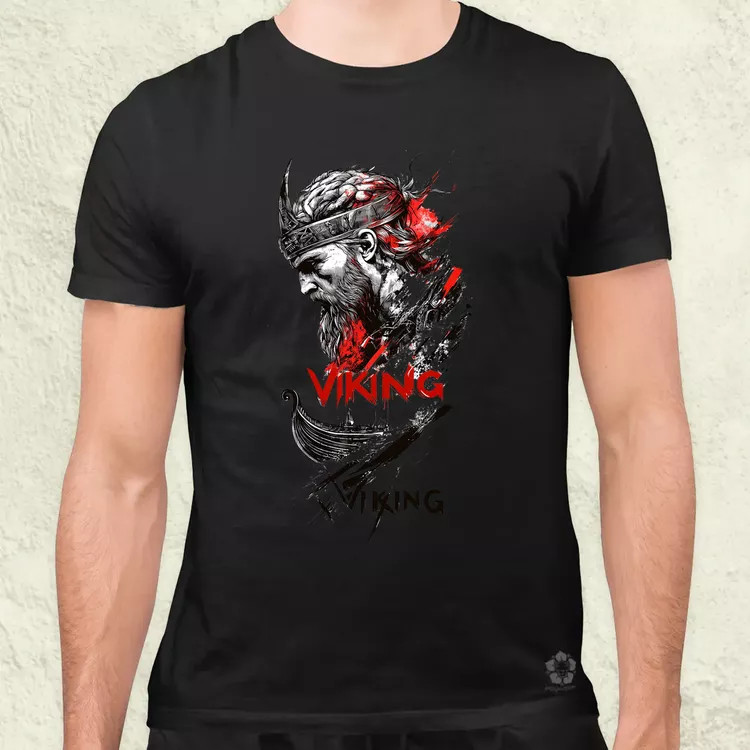 Viking plakát v4 férfi póló
