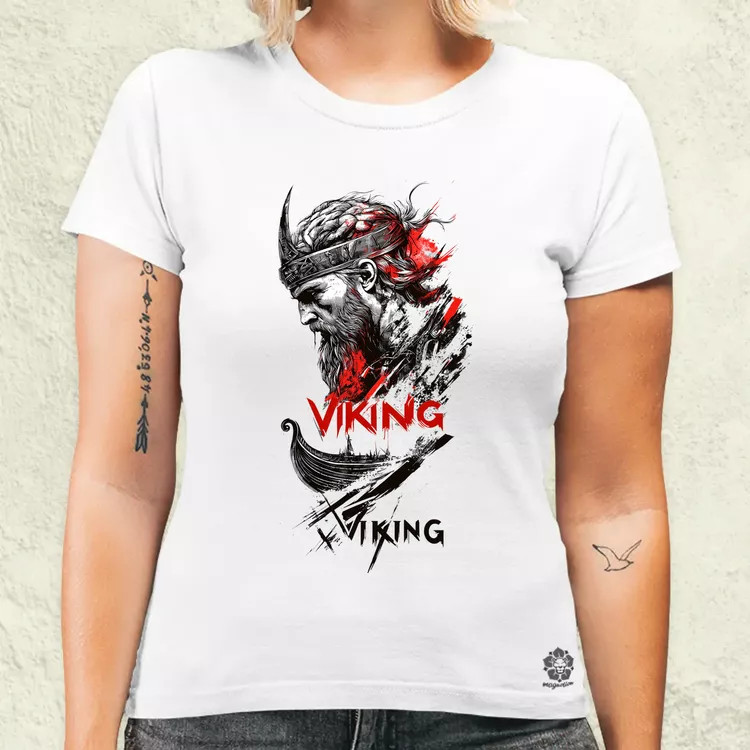 Viking plakát v4 női póló