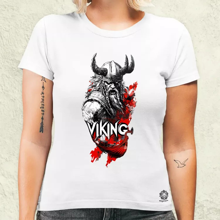 Viking plakát v5 női póló