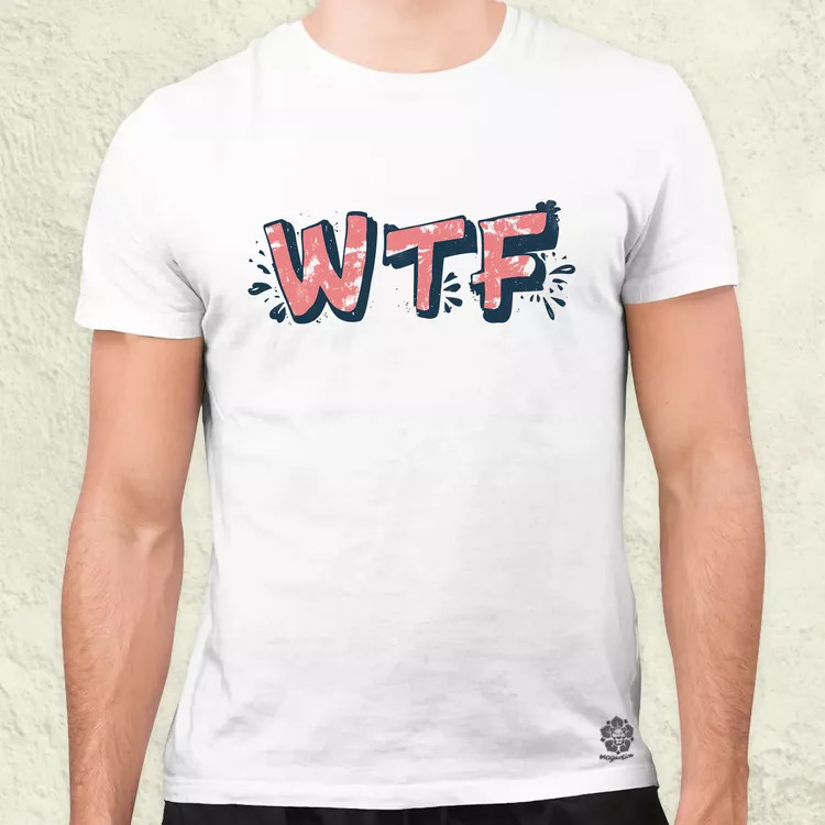 WTF v1 férfi póló