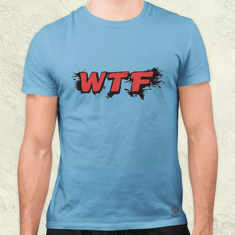 WTF v2 férfi póló