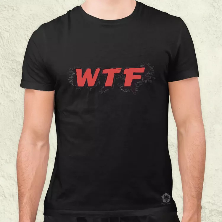WTF v2 férfi póló