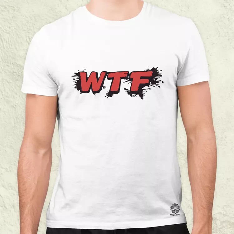 WTF v2 férfi póló