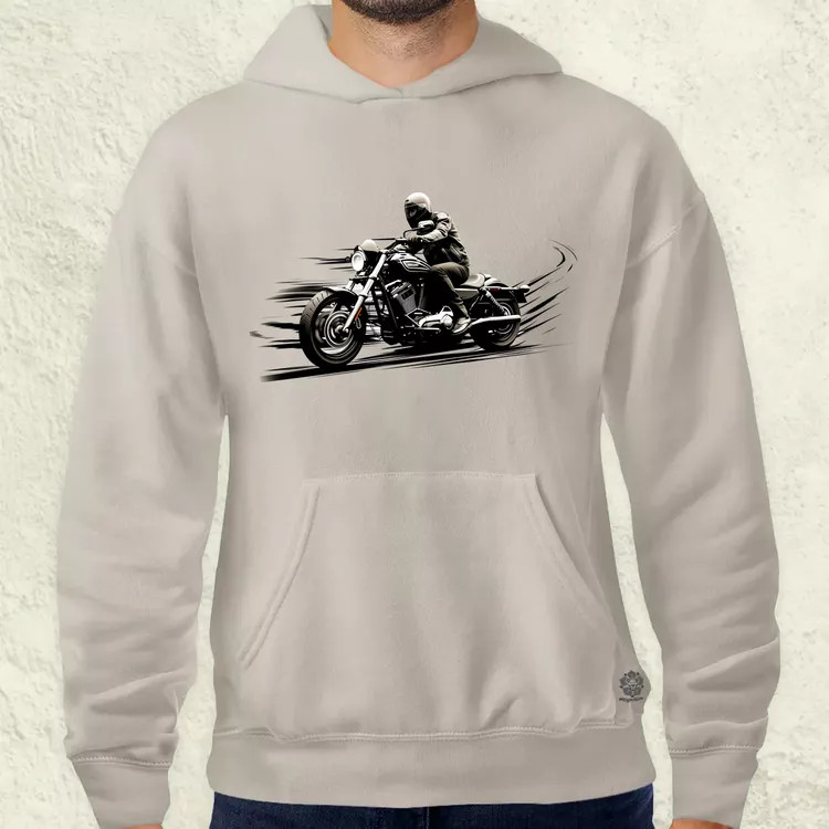 Harley Davidson Sportster rajz v1 férfi pulóver