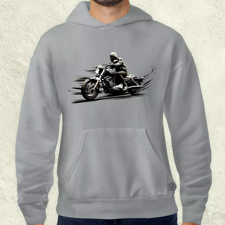 Harley Davidson Sportster rajz v1 férfi pulóver