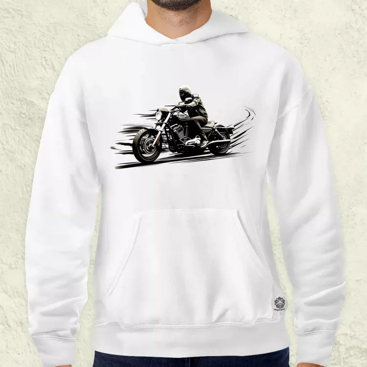 Harley Davidson Sportster rajz v1 férfi pulóver