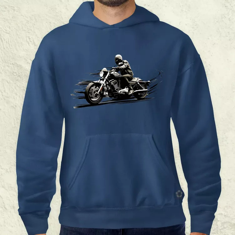 Harley Davidson Sportster rajz v1 férfi pulóver