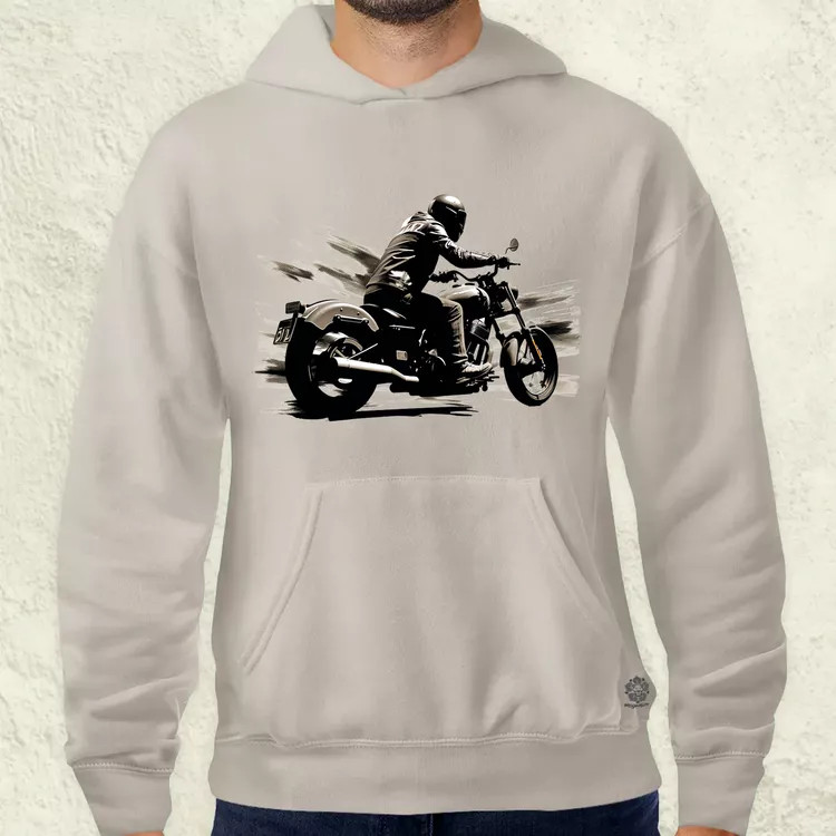 Harley Davidson Sportster rajz v2 férfi pulóver