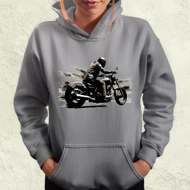 Harley Davidson Sportster rajz v2 női pulóver
