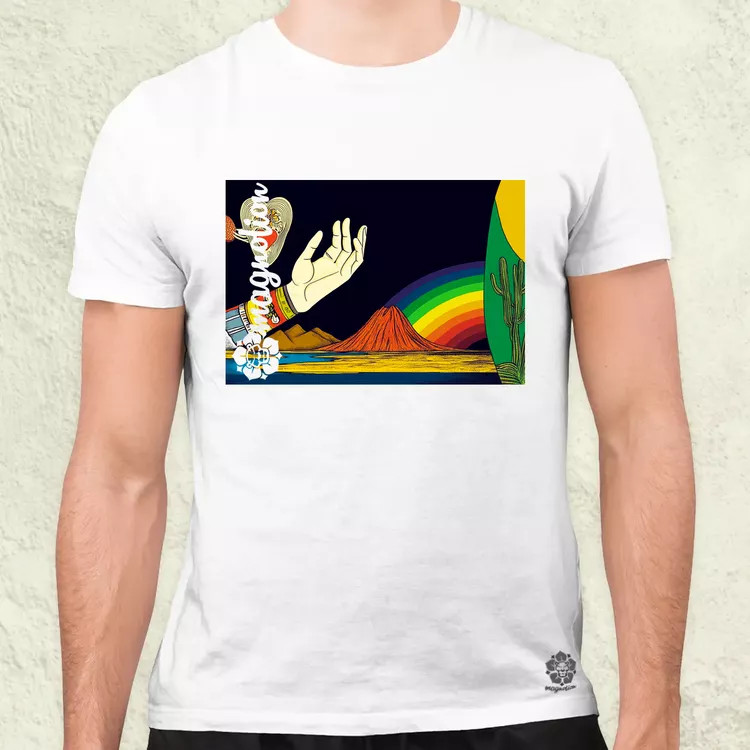Spirituális béke v9 férfi póló