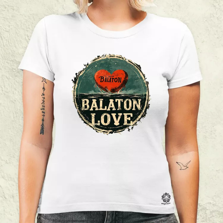 Balaton LOVE v1 női póló