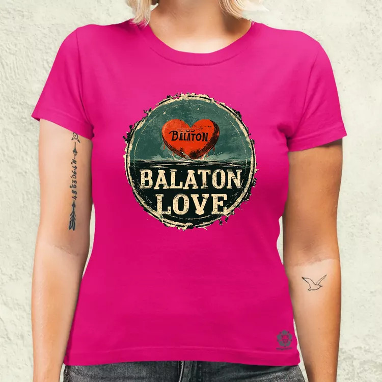 Balaton LOVE v1 női póló