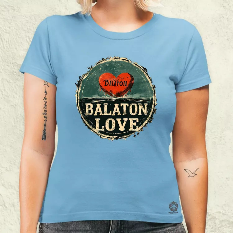 Balaton LOVE v1 női póló