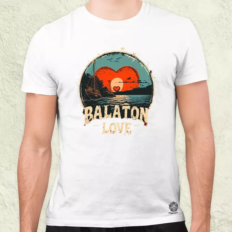 Balaton LOVE v2 férfi póló