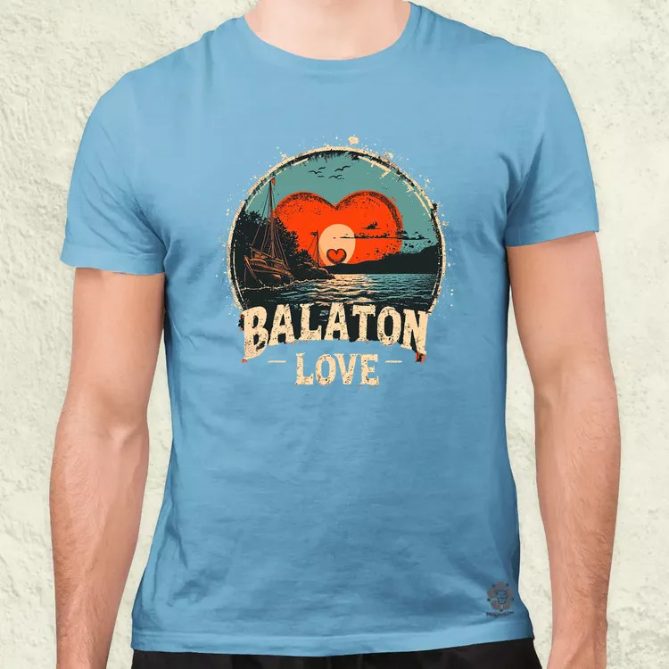 Balaton LOVE v2 férfi póló