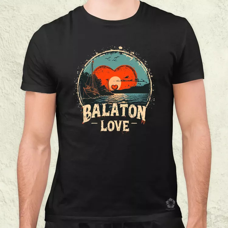 Balaton LOVE v2 férfi póló