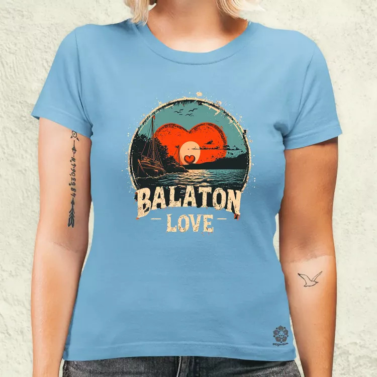 Balaton LOVE v2 női póló