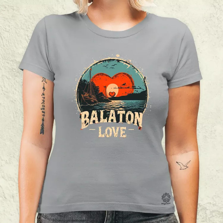 Balaton LOVE v2 női póló