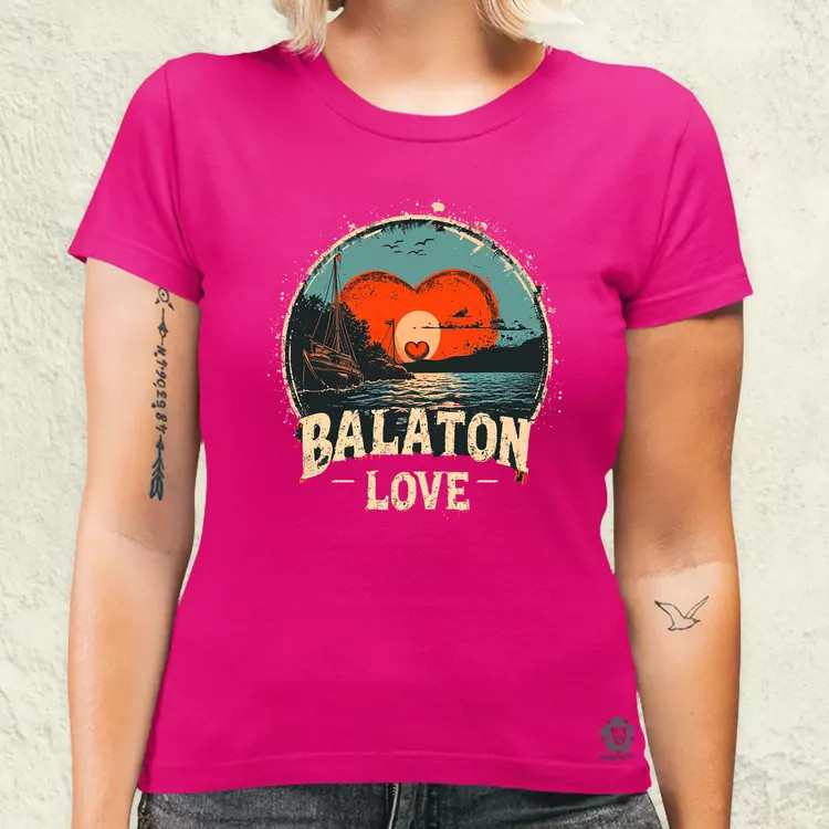 Balaton LOVE v2 női póló