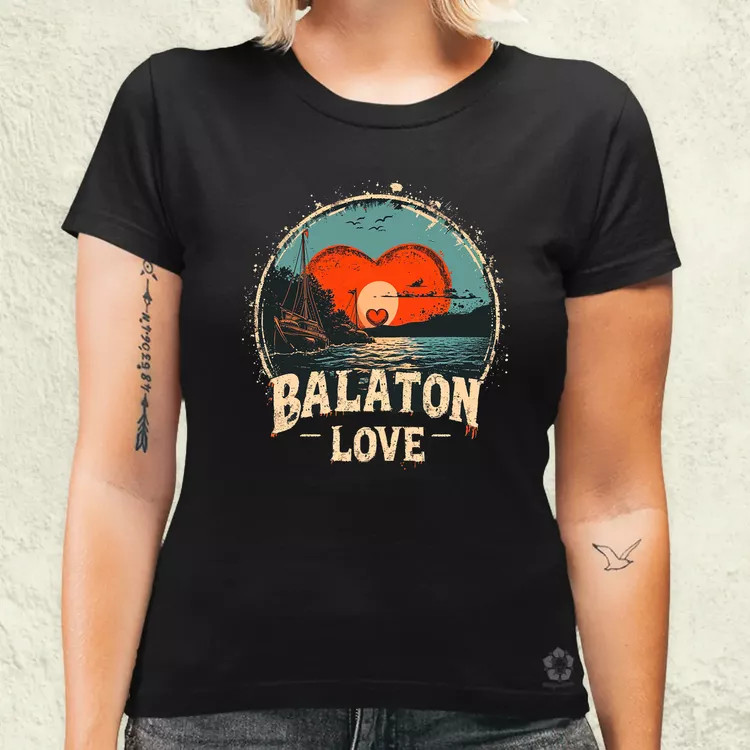Balaton LOVE v2 női póló