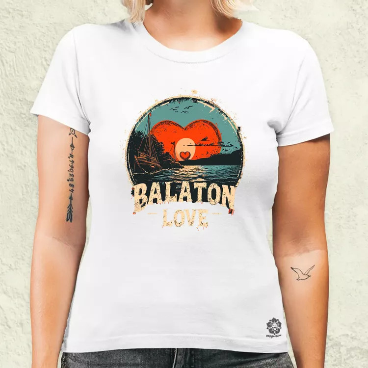 Balaton LOVE v2 női póló