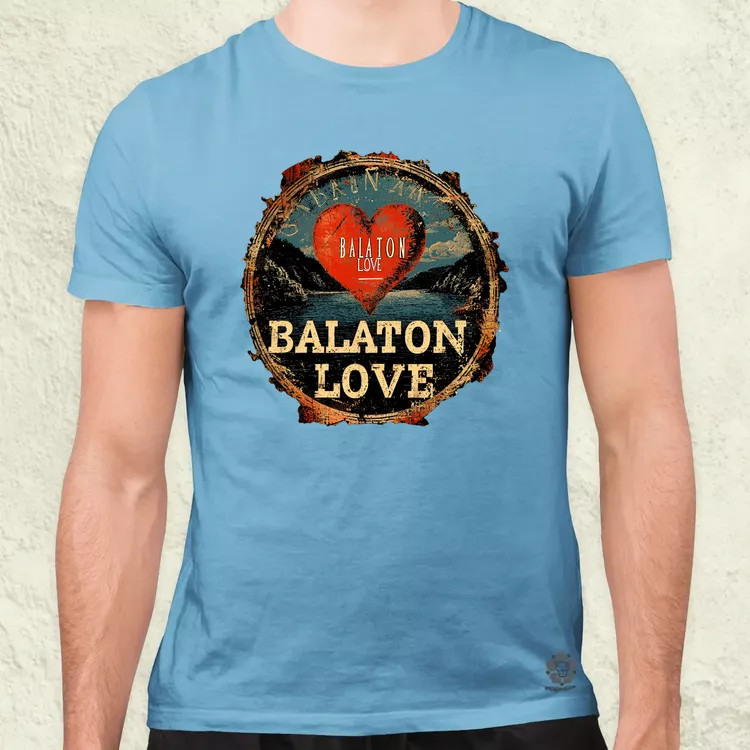 Balaton LOVE v3 férfi póló