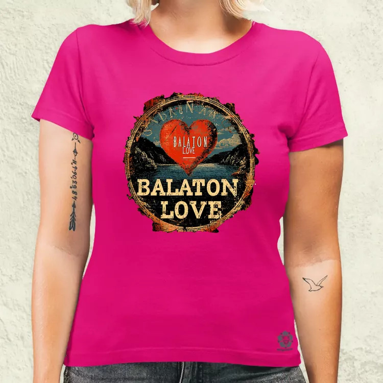 Balaton LOVE v3 női póló