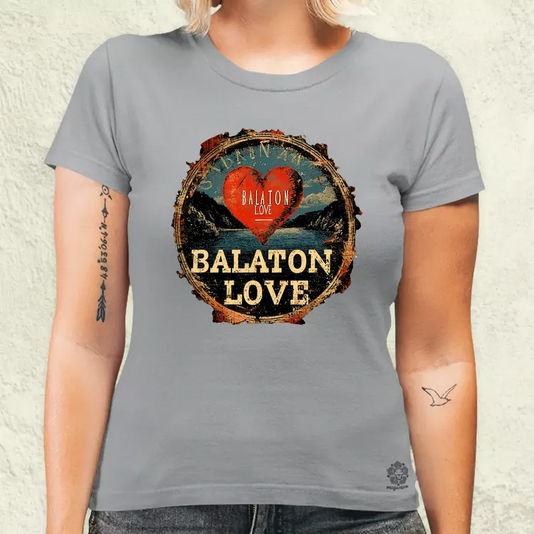 Balaton LOVE v3 női póló