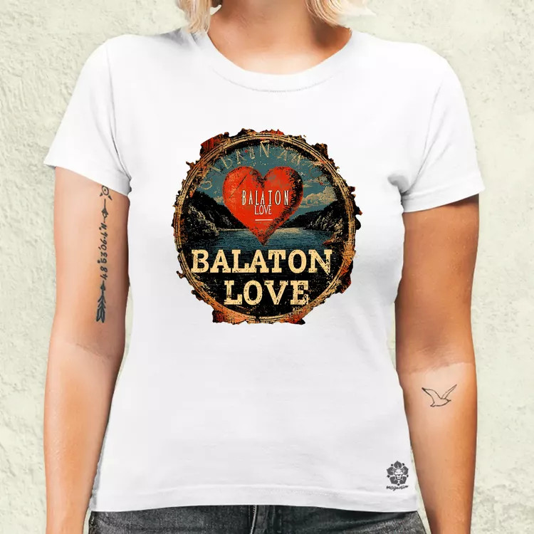 Balaton LOVE v3 női póló