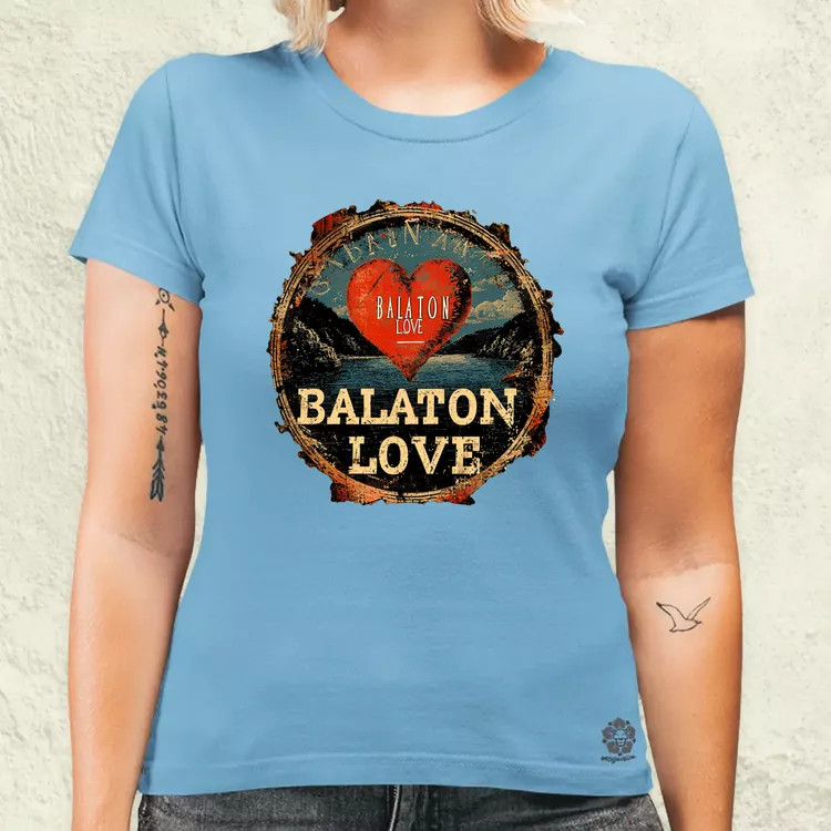 Balaton LOVE v3 női póló