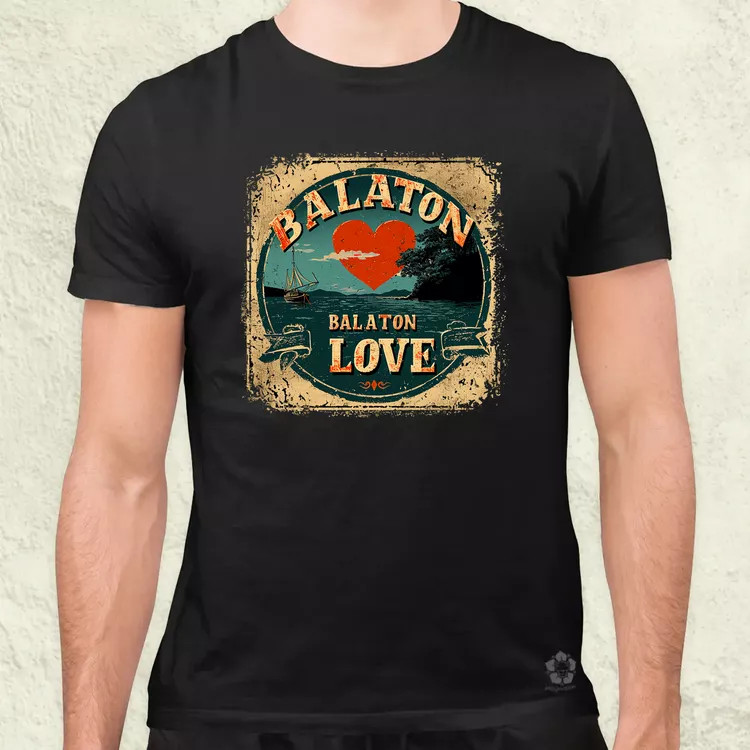 Balaton LOVE v4 férfi póló