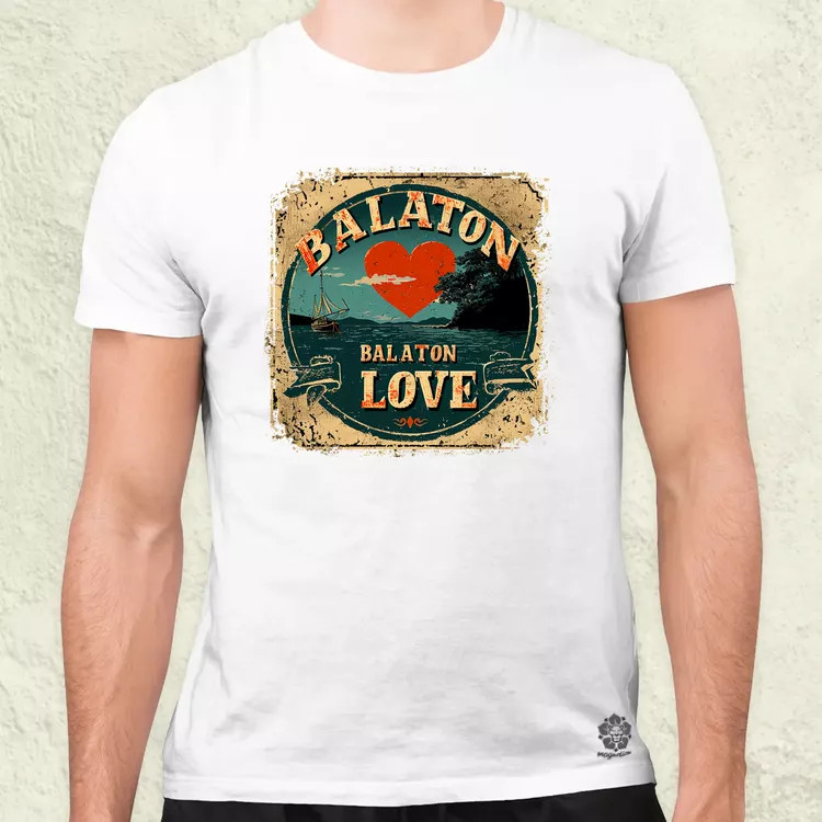 Balaton LOVE v4 férfi póló