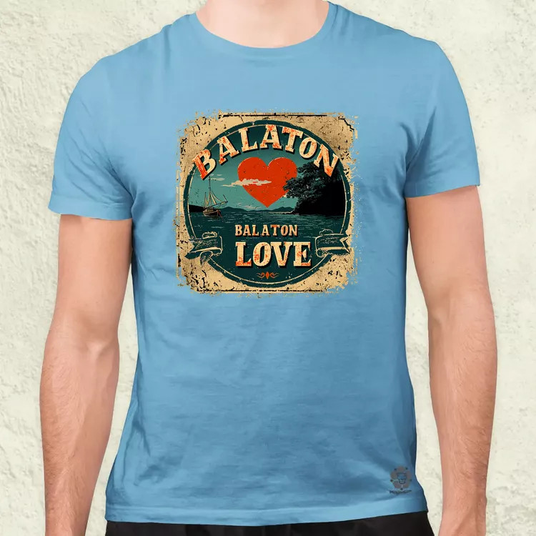 Balaton LOVE v4 férfi póló