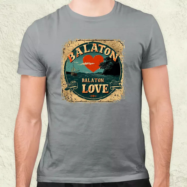 Balaton LOVE v4 férfi póló