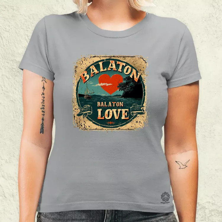Balaton LOVE v4 női póló