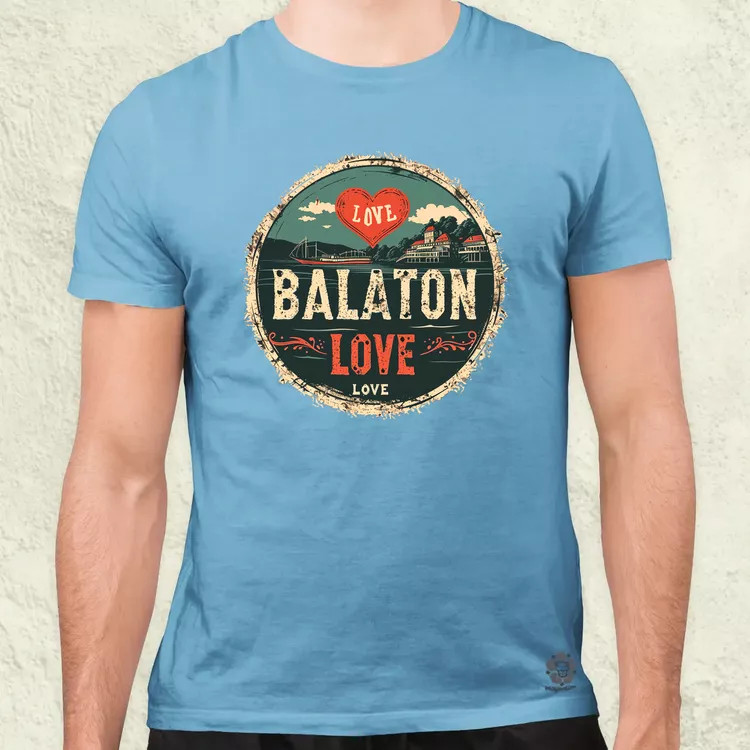 Balaton LOVE v5 férfi póló
