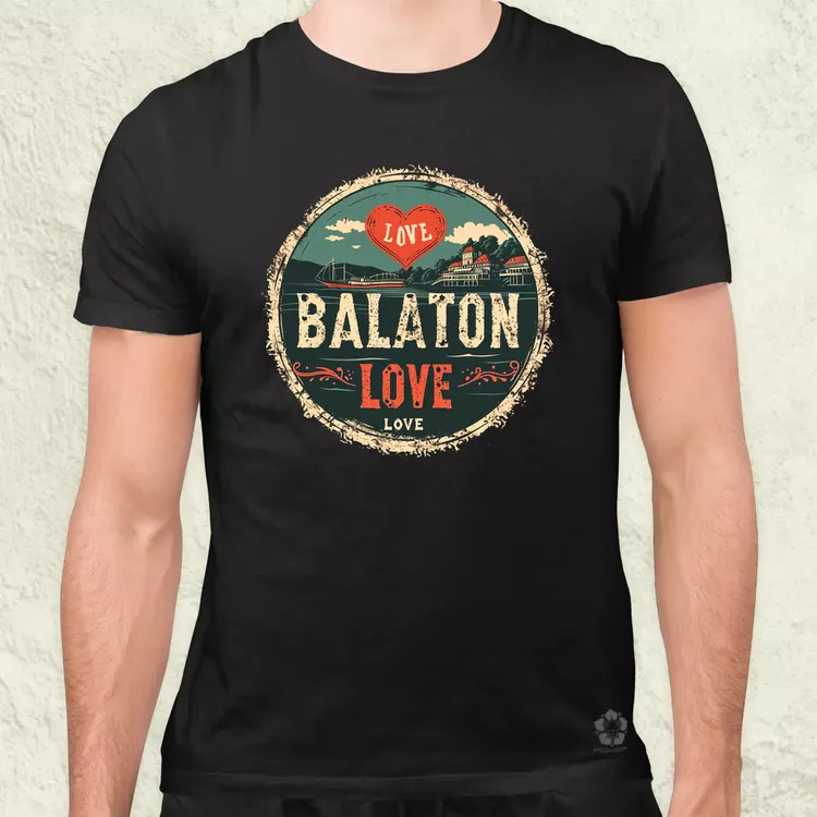 Balaton LOVE v5 férfi póló