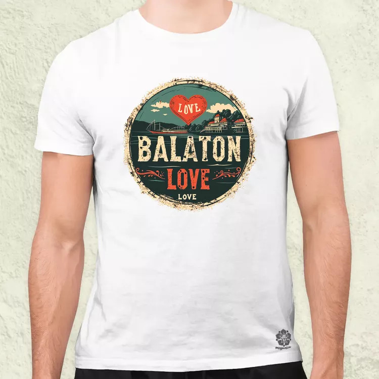 Balaton LOVE v5 férfi póló