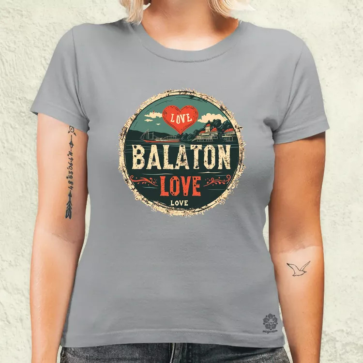 Balaton LOVE v5 női póló